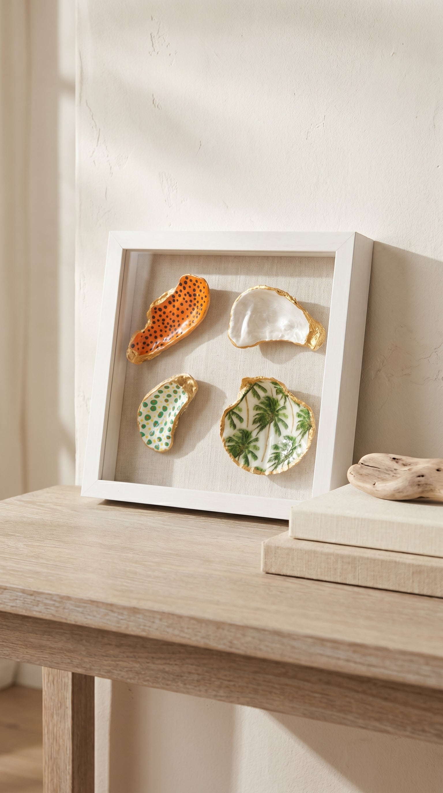 Shoreline Quartet – Gilded Shell Shadowbox