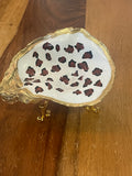Gilded oyster trinket Wild Shore coastal gift by The Golden Shoreline"