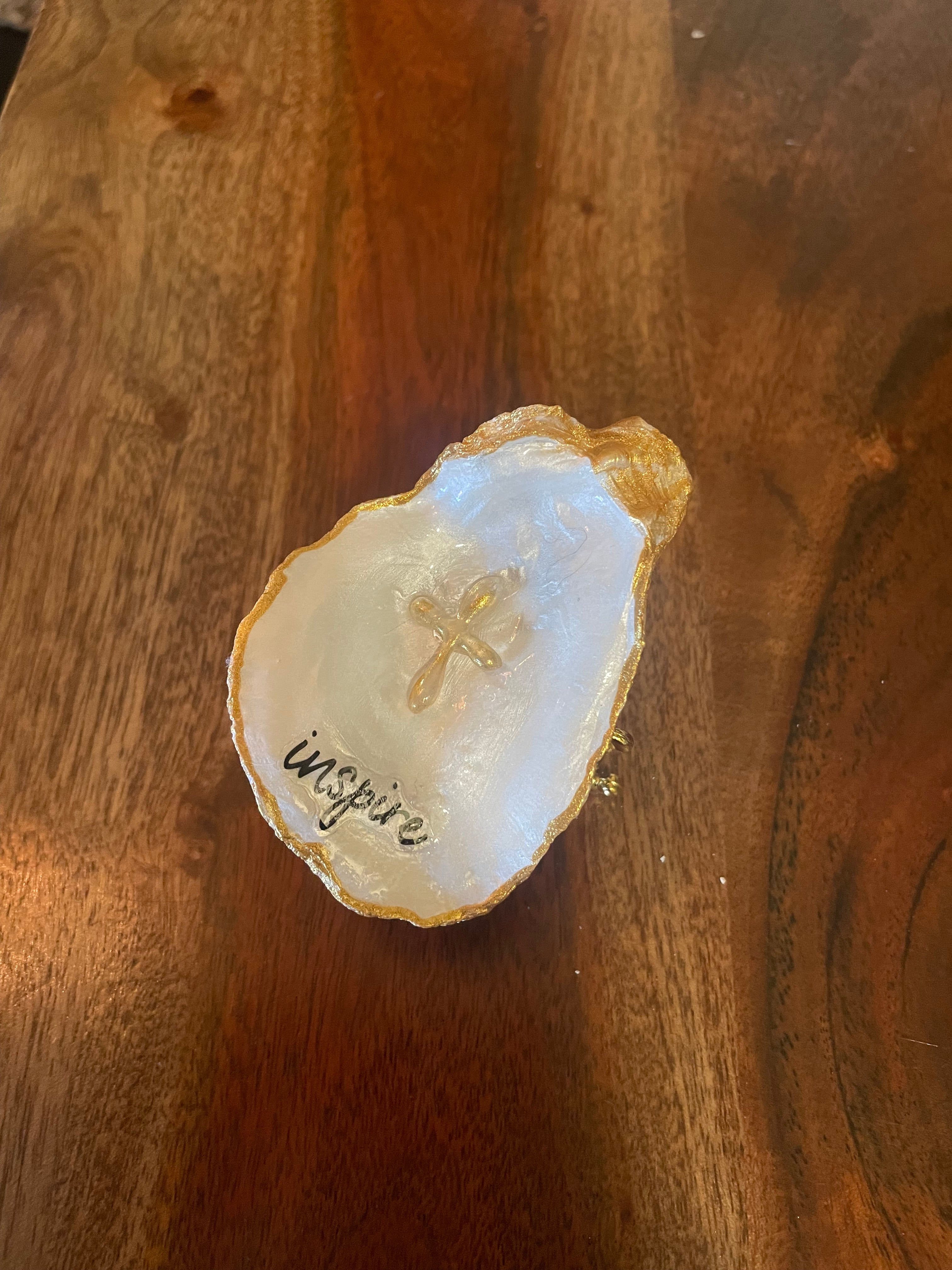 The Inspiration Series: Gilded Oyster Dish