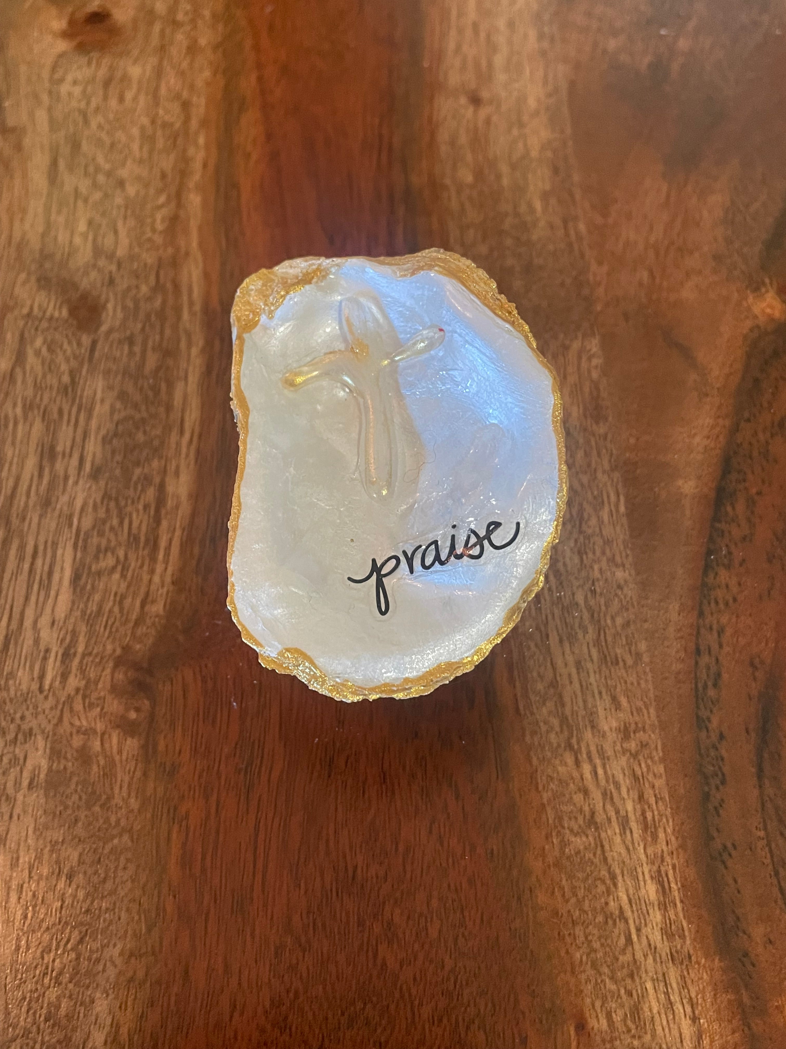 The Inspiration Series: Gilded Oyster Dish