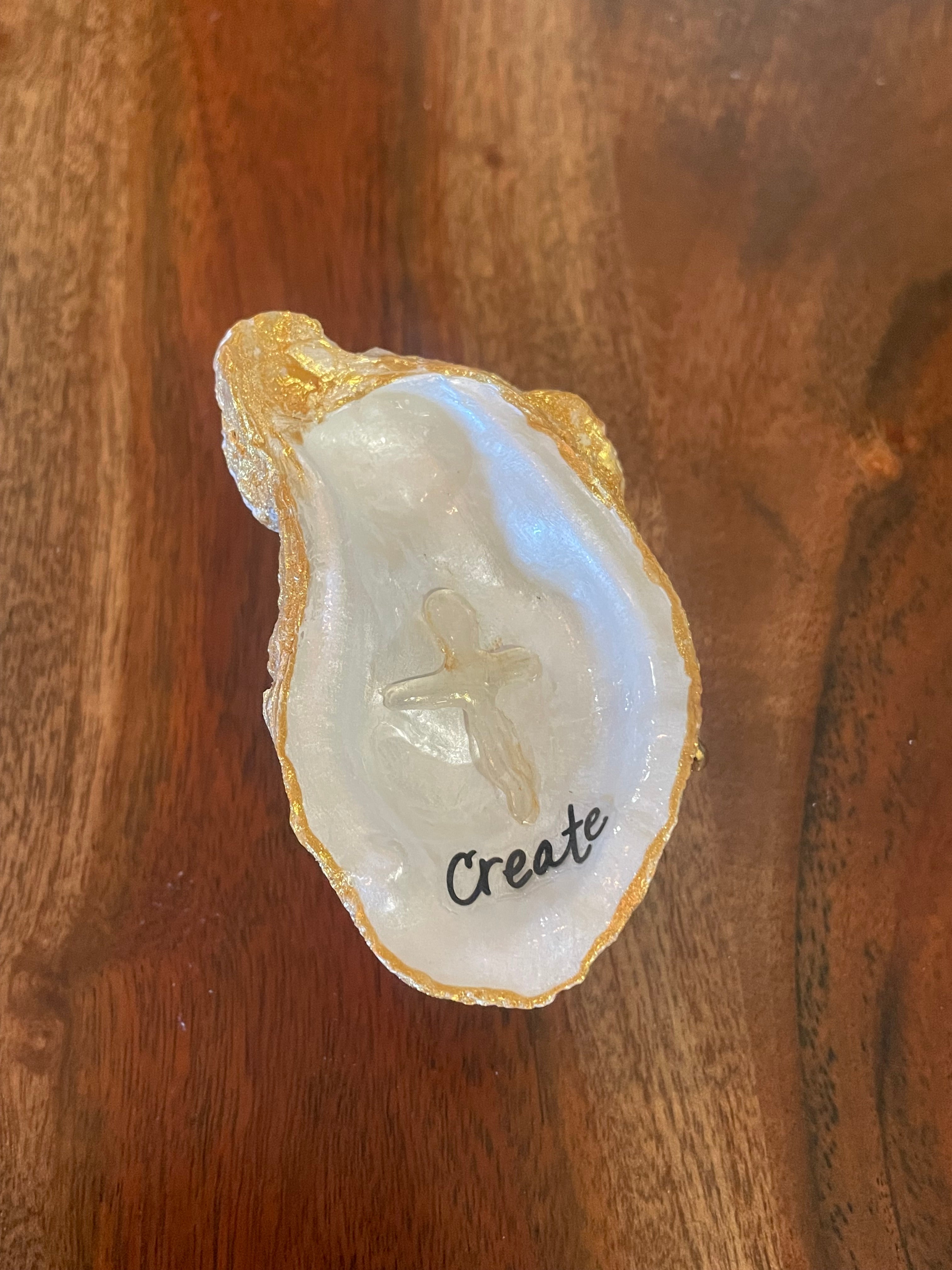 The Inspiration Series: Gilded Oyster Dish