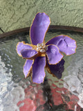 Gilded Iris Shell Flower