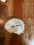The Coastal Mindfulness Collection-Gilded Oyster Trinket Dish