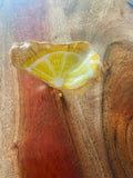 Lemon Zest-Gilded Oyster Trinket Dish
