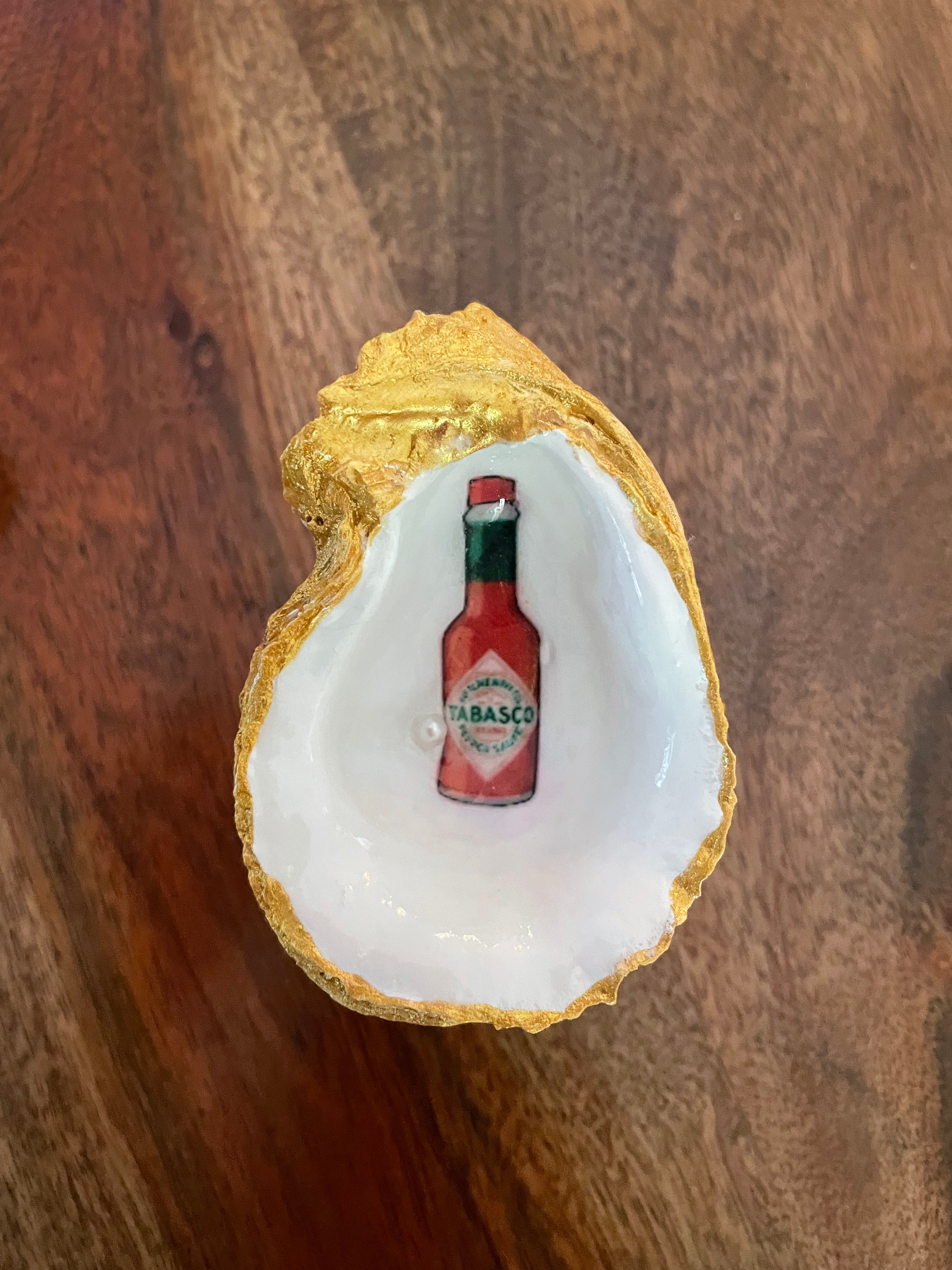 Spicy & Soulful Luxury Oyster Shell Dish
