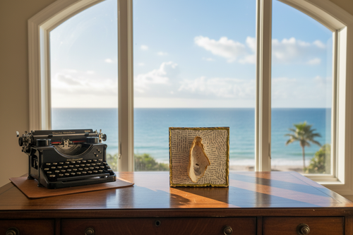 Between the Lines — Ocean Desk Scene