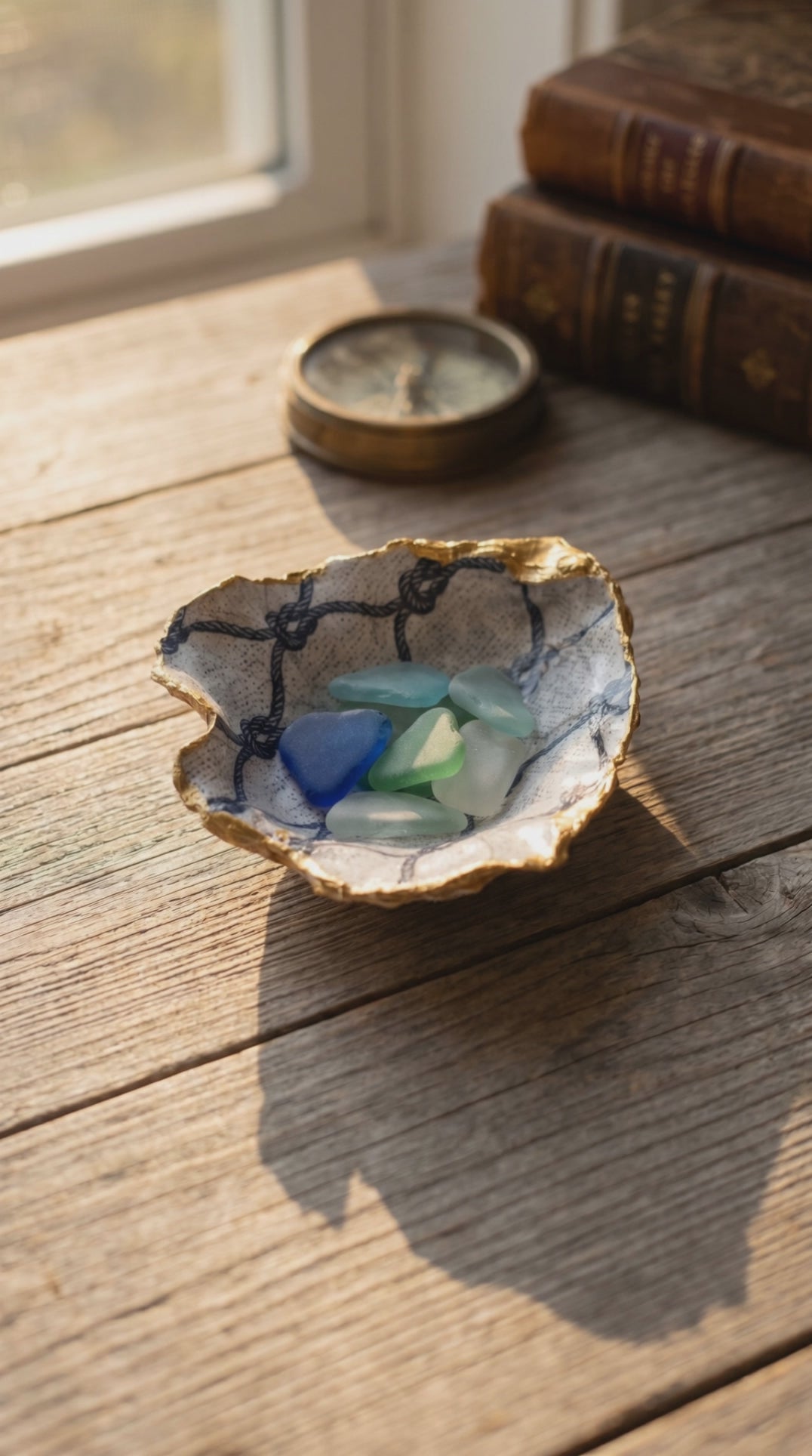 Gilded Oyster Trinket Dish — Nautical Net