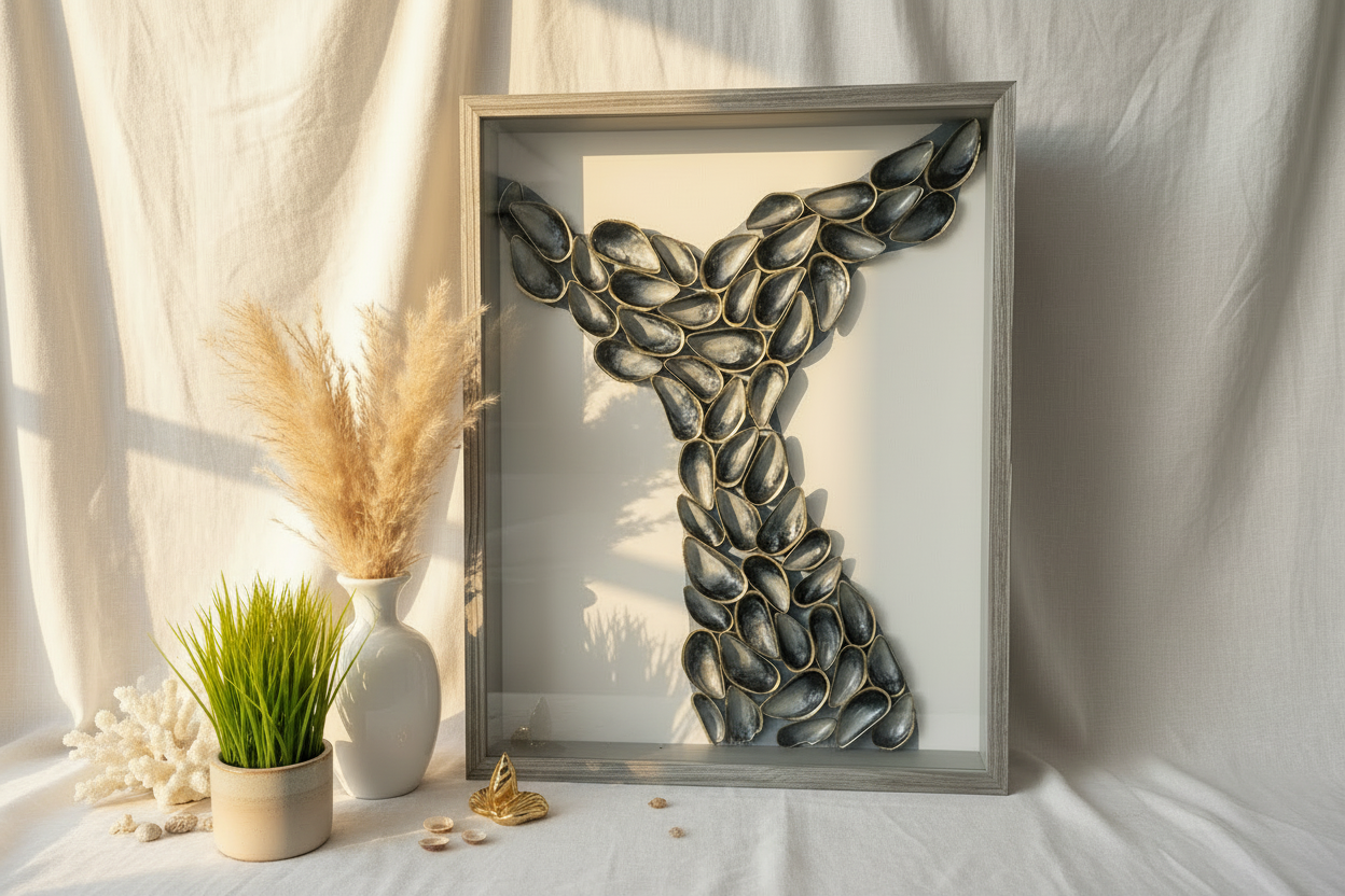 The Mended Deep Hero with Pampas and Sea Grass